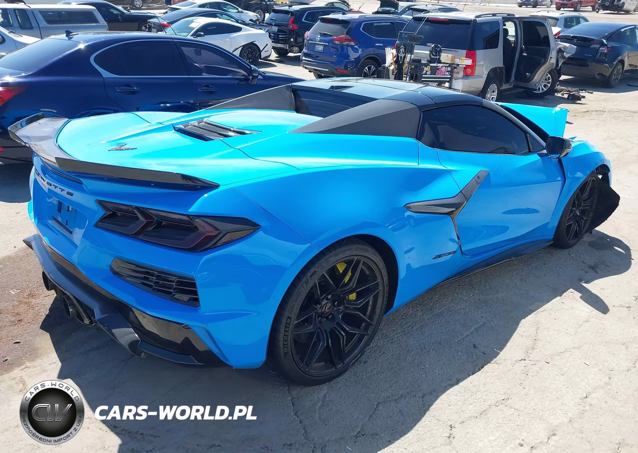 2023 Chevrolet Corvette Z06 Rwd 3Lz VIN:1G1YF3D32P5600936 - 4