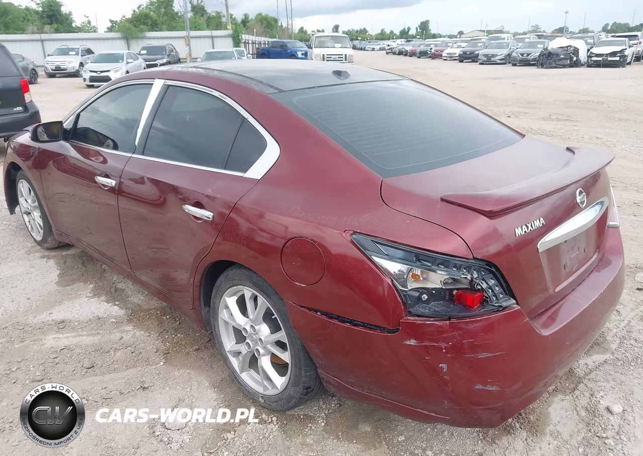 2012 Nissan Maxima 3.5 Sv VIN:1N4AA5AP1CC821563 - 3