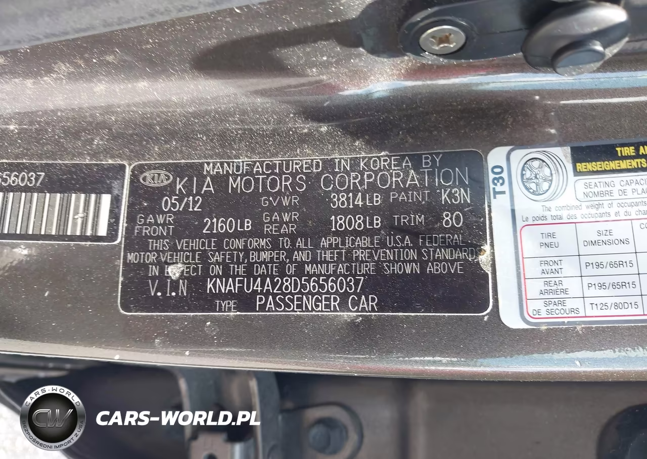 2013 Kia Forte Ex VIN:KNAFU4A28D5656037 - 9