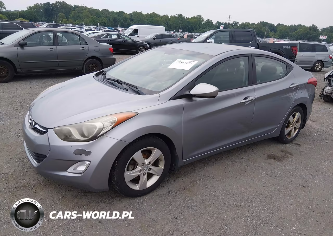 2013 Hyundai Elantra Gls VIN:KMHDH4AE2DU750408 - 2