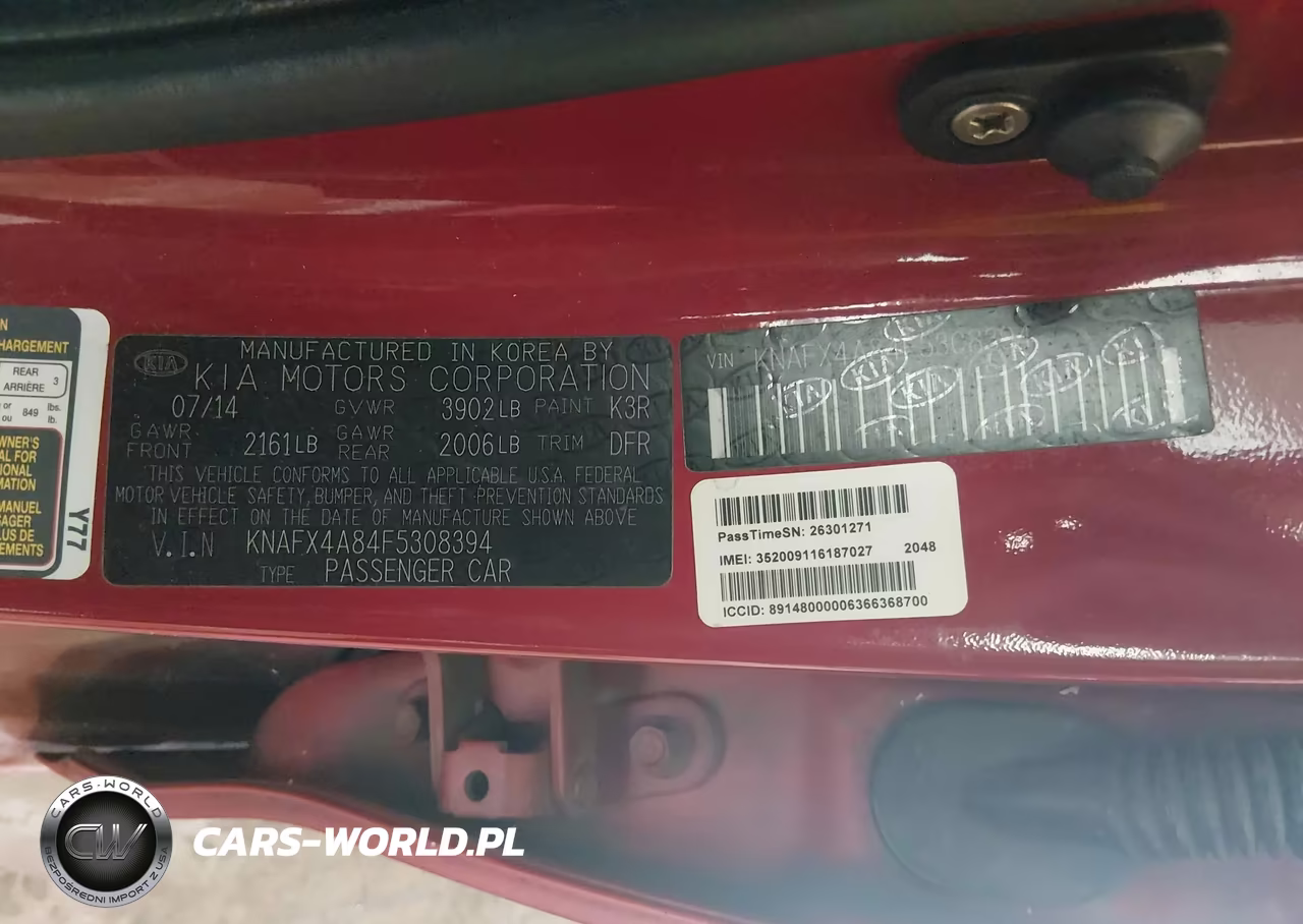 2015 Kia Forte Ex VIN:KNAFX4A84F5308394 - 9