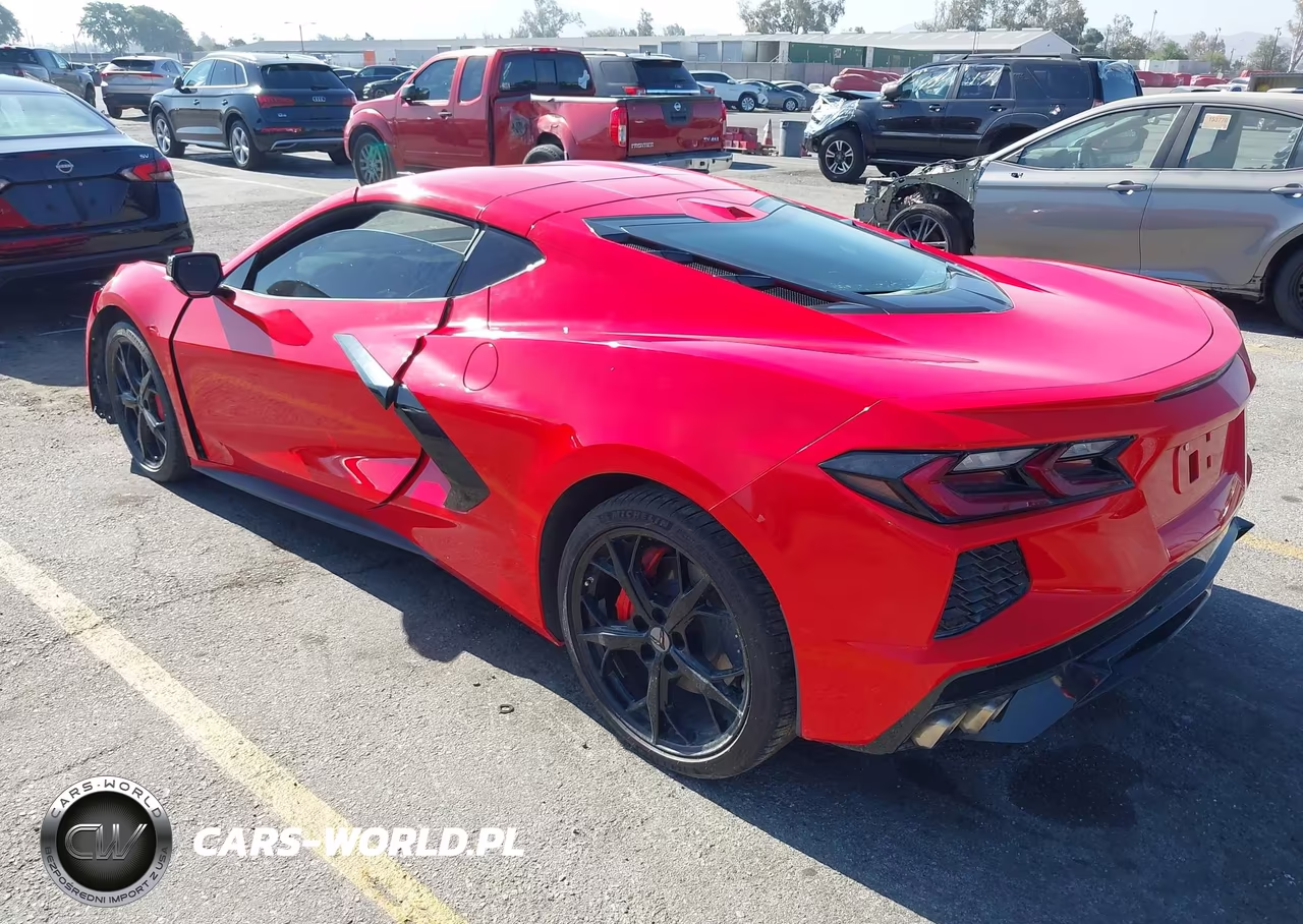 2020 Chevrolet Corvette Stingray Rwd 2Lt VIN:1G1Y72D49L5109791 - 3