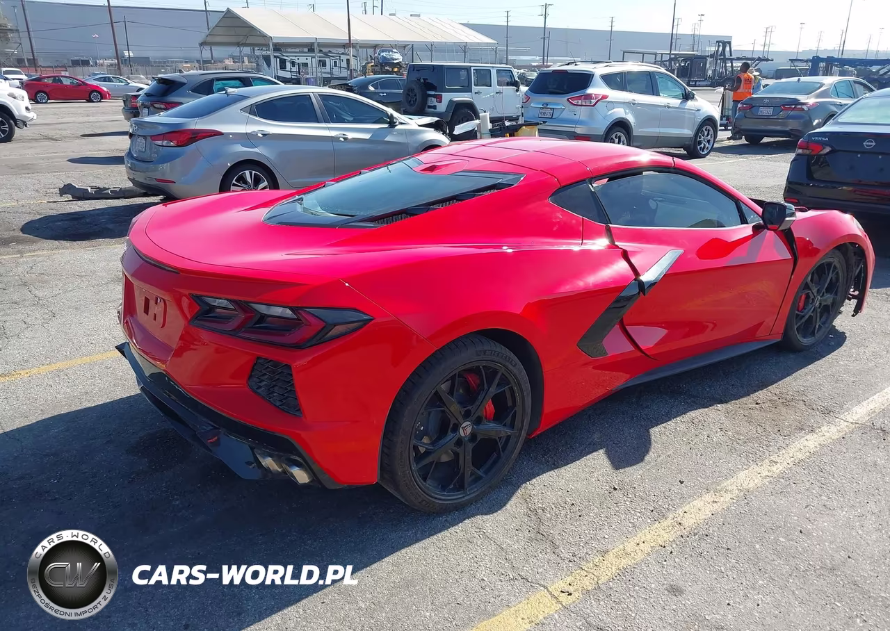 2020 Chevrolet Corvette Stingray Rwd 2Lt VIN:1G1Y72D49L5109791 - 4