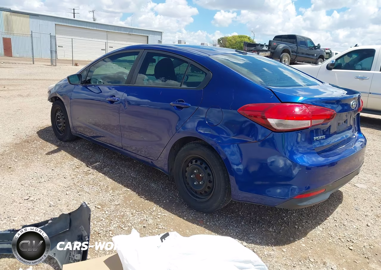 2017 Kia Forte Lx VIN:3KPFL4A7XHE133436 - 3