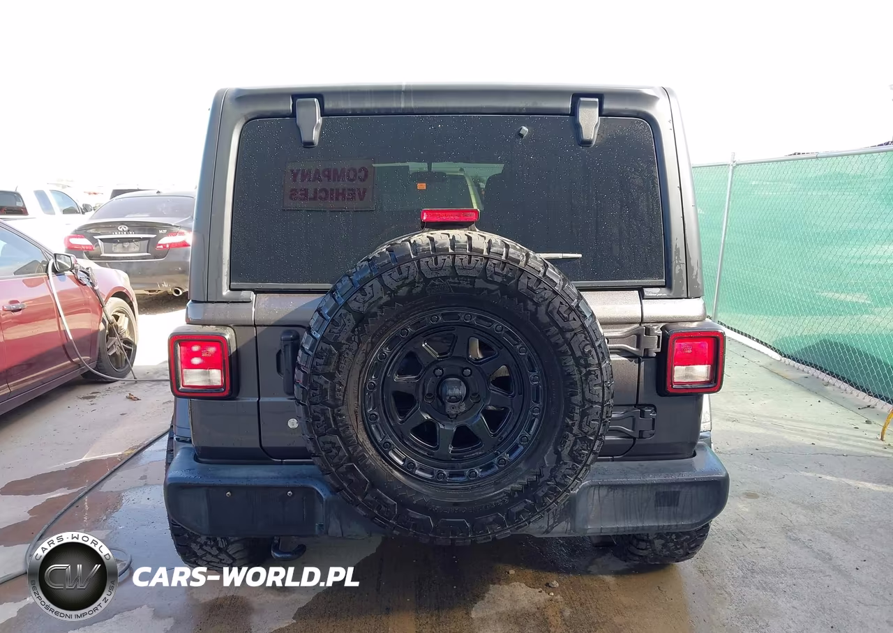 2020 Jeep Wrangler Unlimited Sport S 4X4 VIN:1C4HJXDN9LW106477 - 16