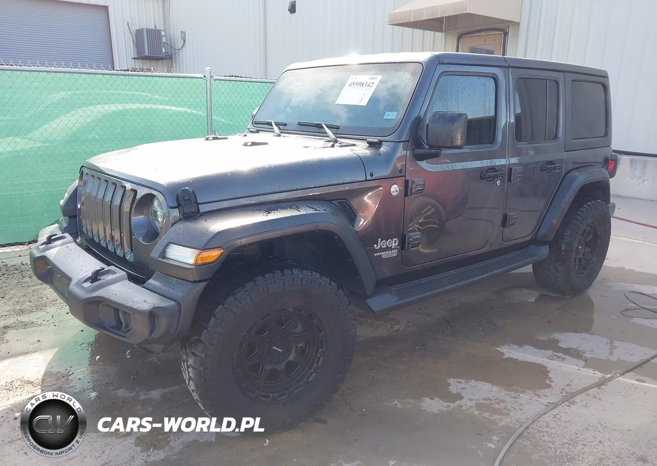 2020 Jeep Wrangler Unlimited Sport S 4X4 VIN:1C4HJXDN9LW106477 - 2