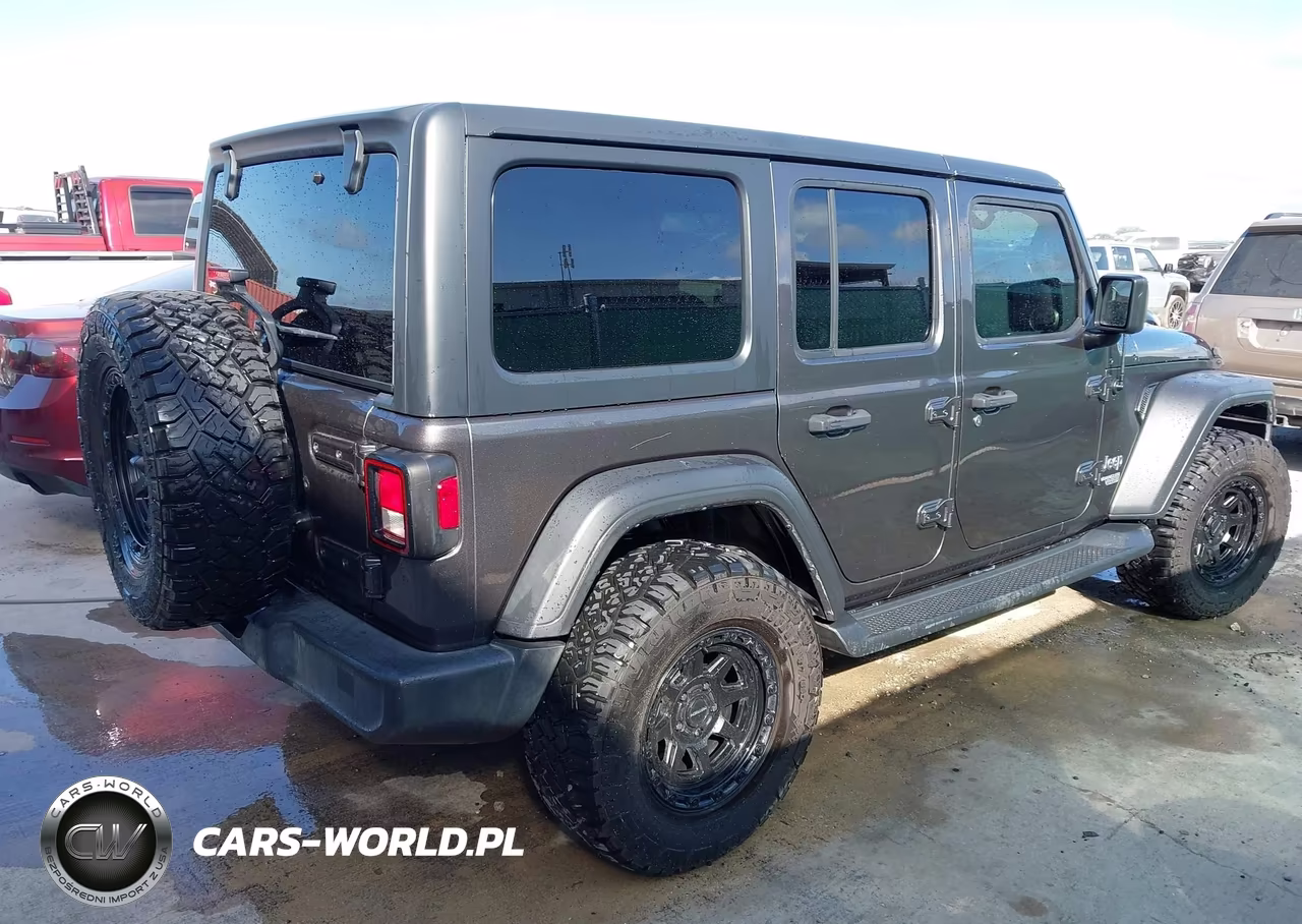 2020 Jeep Wrangler Unlimited Sport S 4X4 VIN:1C4HJXDN9LW106477 - 4
