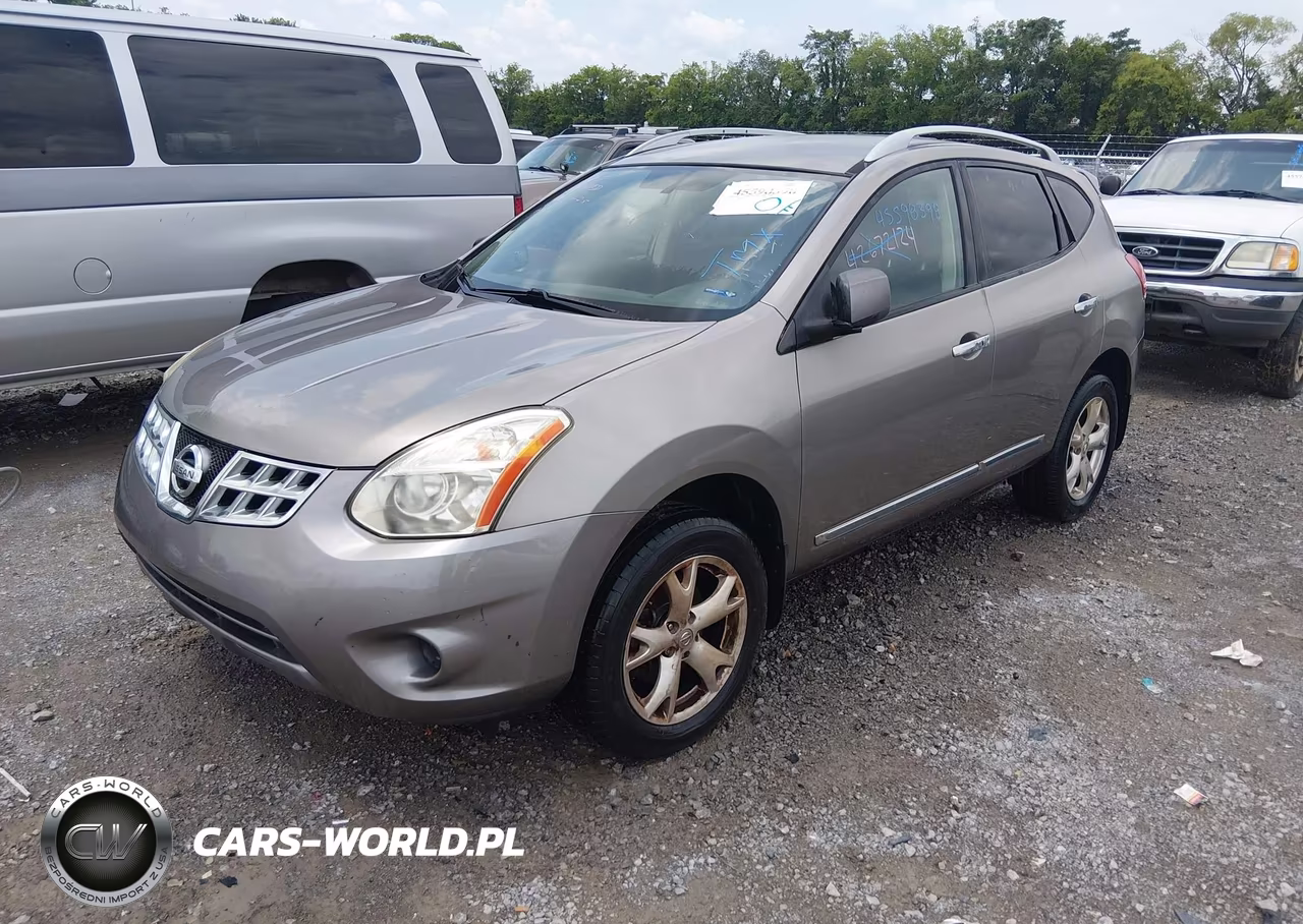 2011 Nissan Rogue Sv VIN:JN8AS5MT9BW166229 - 2