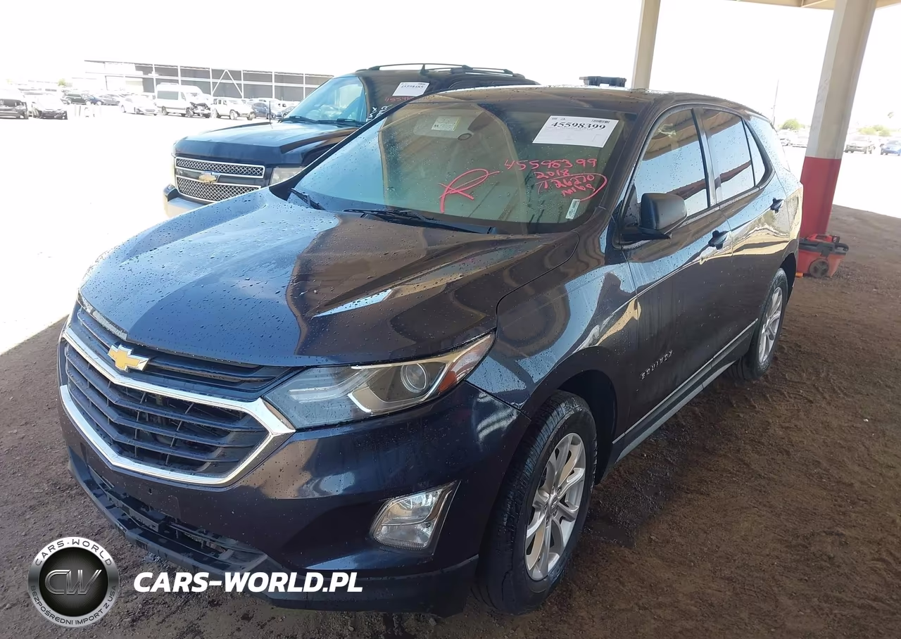 2018 Chevrolet Equinox Ls VIN:3GNAXHEV7JS537677 - 2