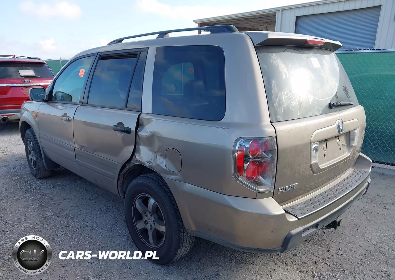 2007 Honda Pilot Ex-L VIN:5FNYF28517B024560 - 3