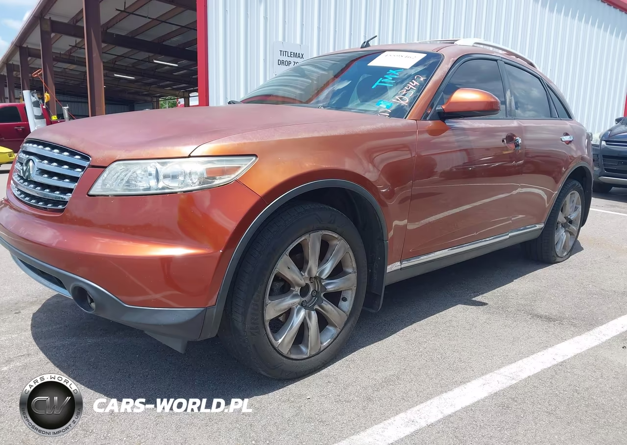 2008 Infiniti Fx35 VIN:JNRAS08U78X103442 - 2