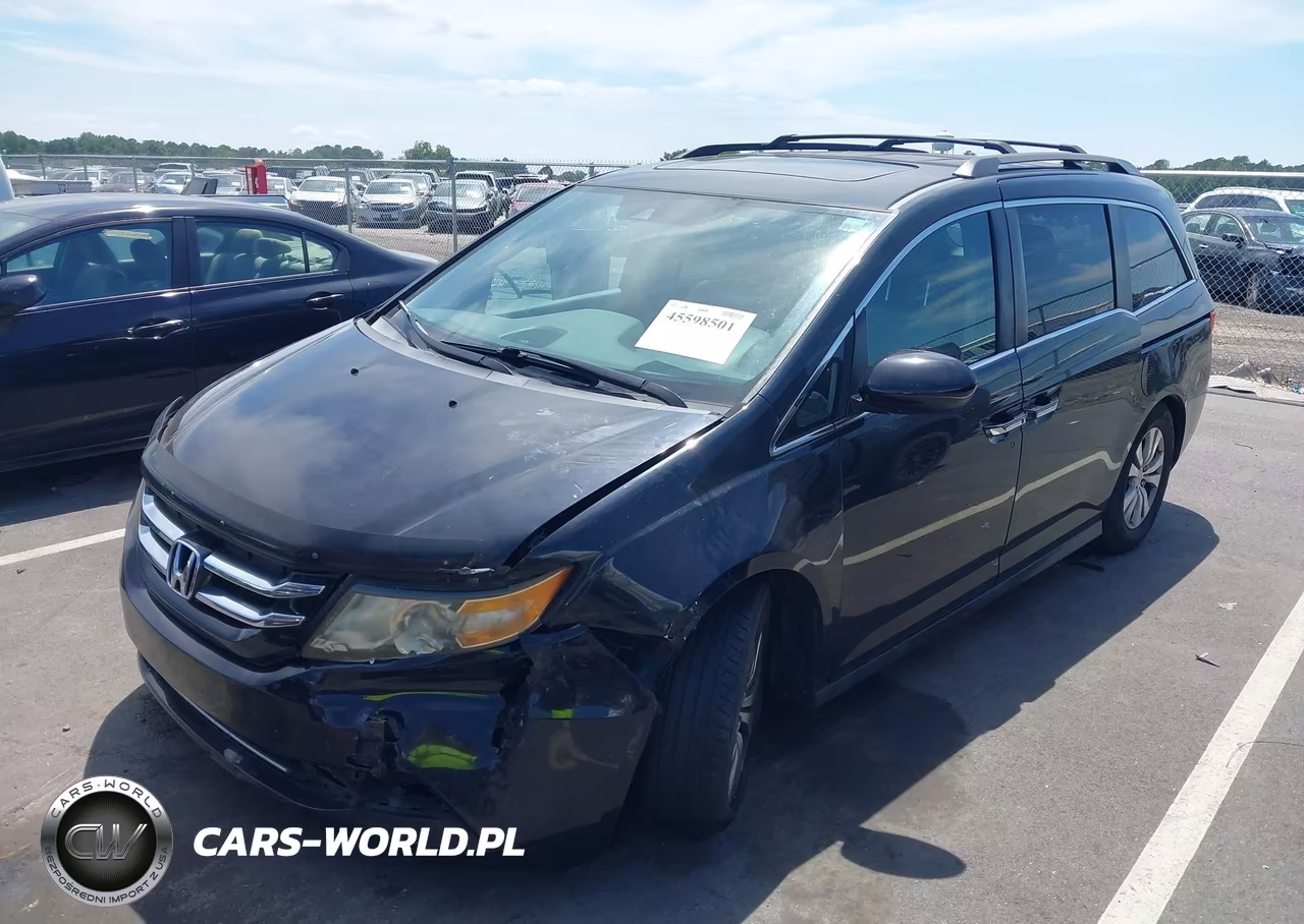 2016 Honda Odyssey Ex-L VIN:5FNRL5H64GB150497 - 2