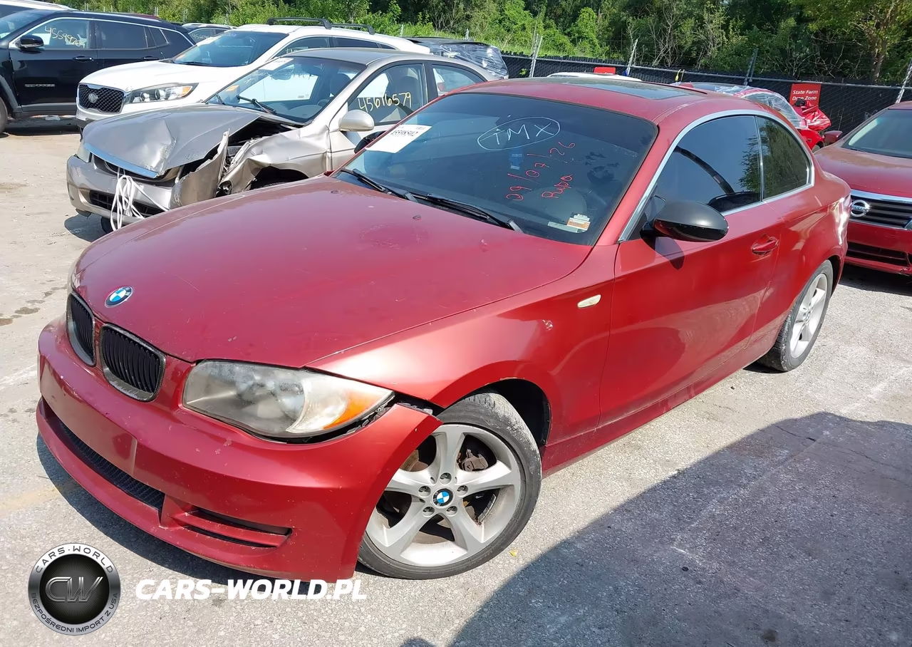 2008 BMW 128I VIN:WBAUP735X8VF08357 - 2