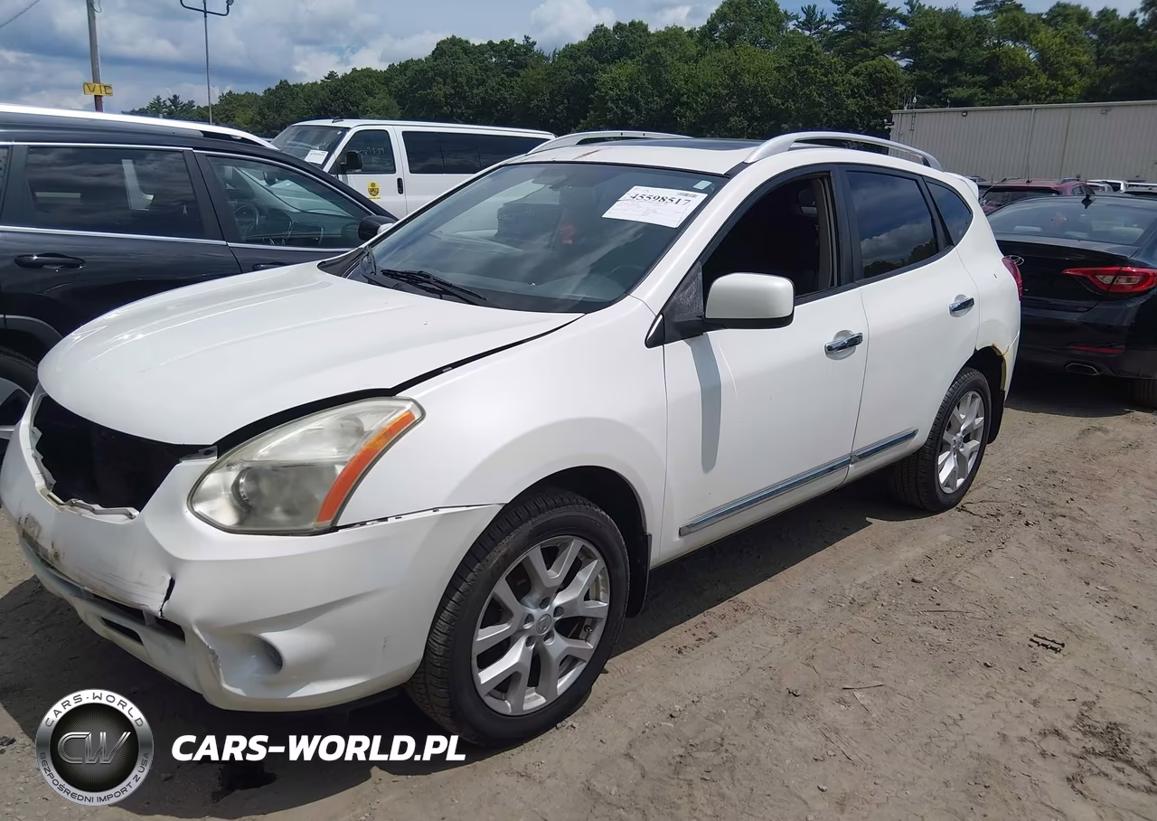 2011 Nissan Rogue Sv VIN:JN8AS5MVXBW312901 - 2