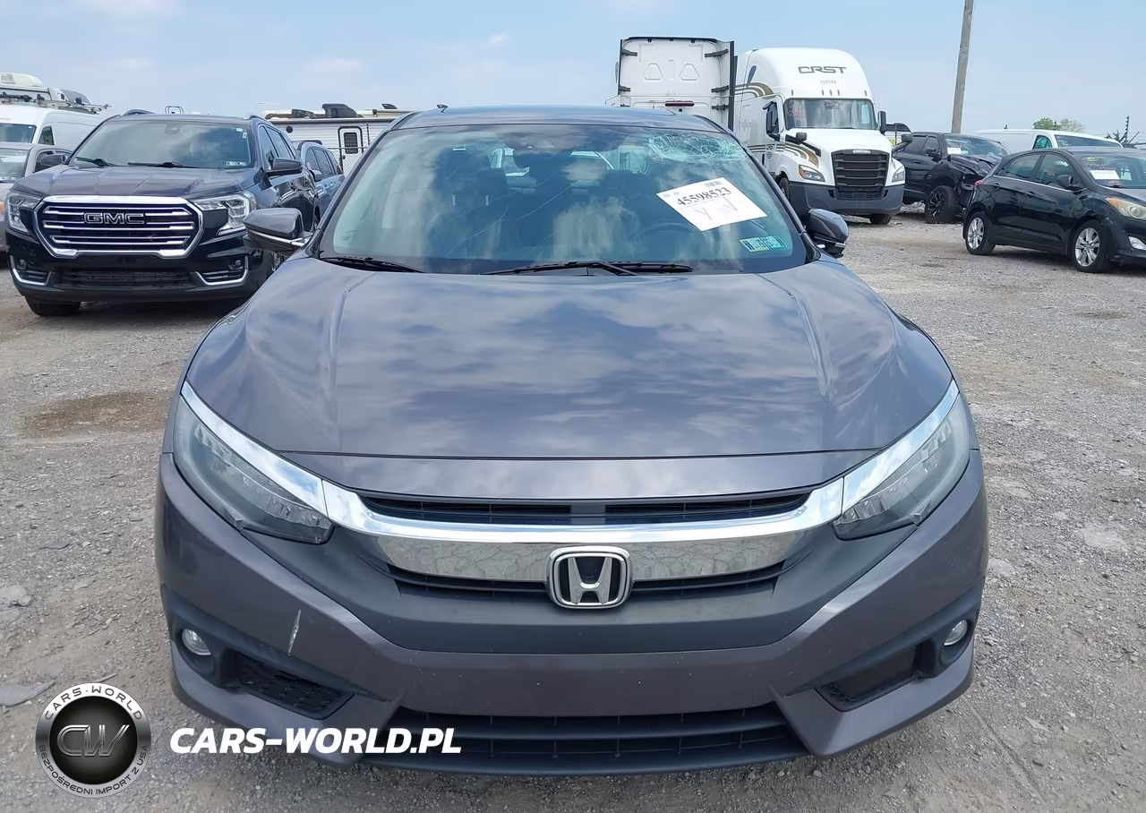 2017 Honda Civic Touring VIN:2HGFC1F95HH658709 - 12