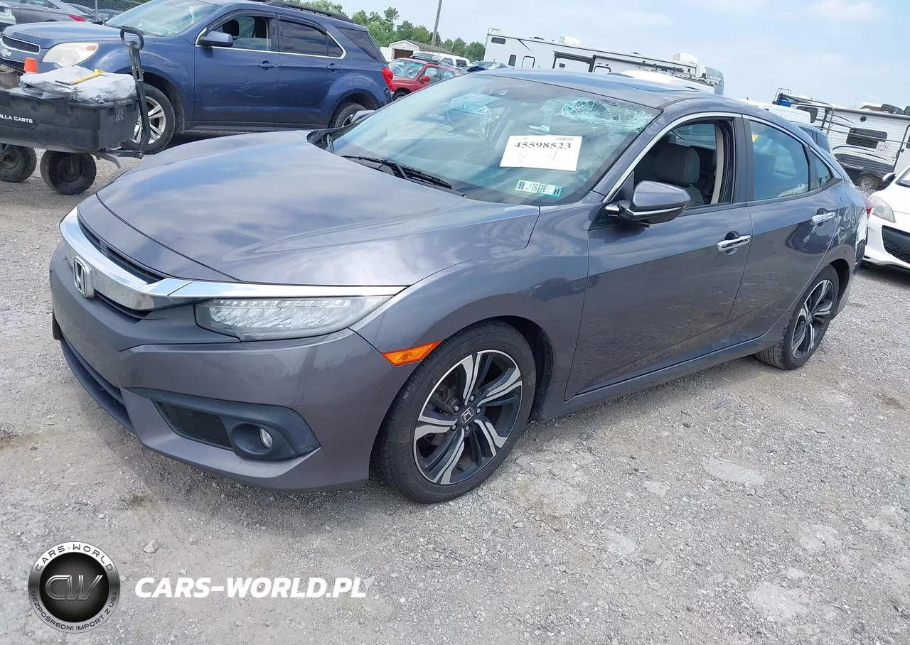 2017 Honda Civic Touring VIN:2HGFC1F95HH658709 - 2