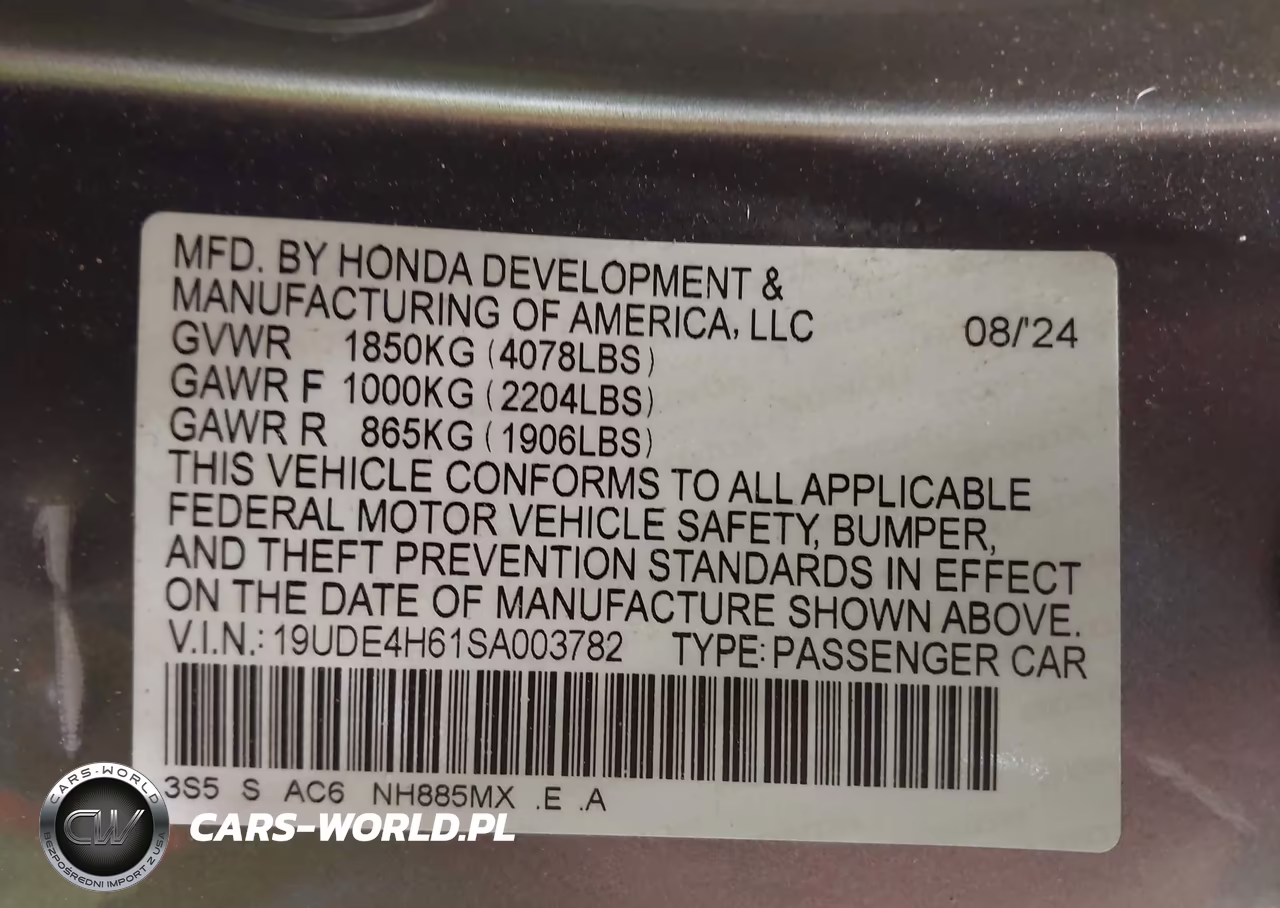 2025 Acura Integra A-Spec Technology VIN:19UDE4H61SA003782 - 9