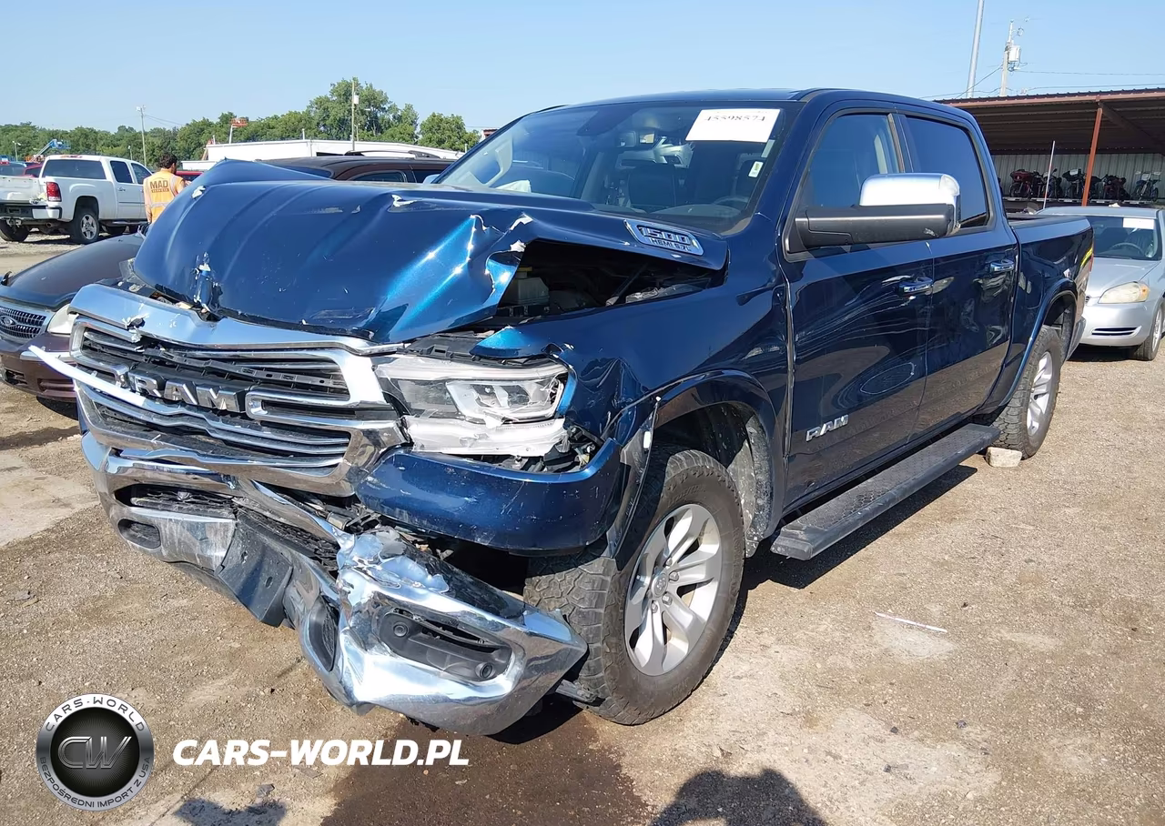 2019 Ram 1500 Laramie VIN:1C6SRFJT8KN516257 - 2