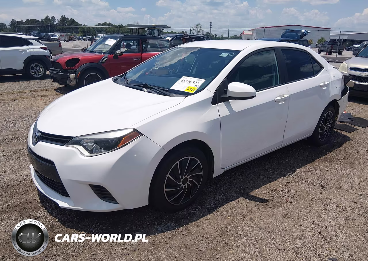 2016 Toyota Corolla Le VIN:2T1BURHE0GC582859 - 2