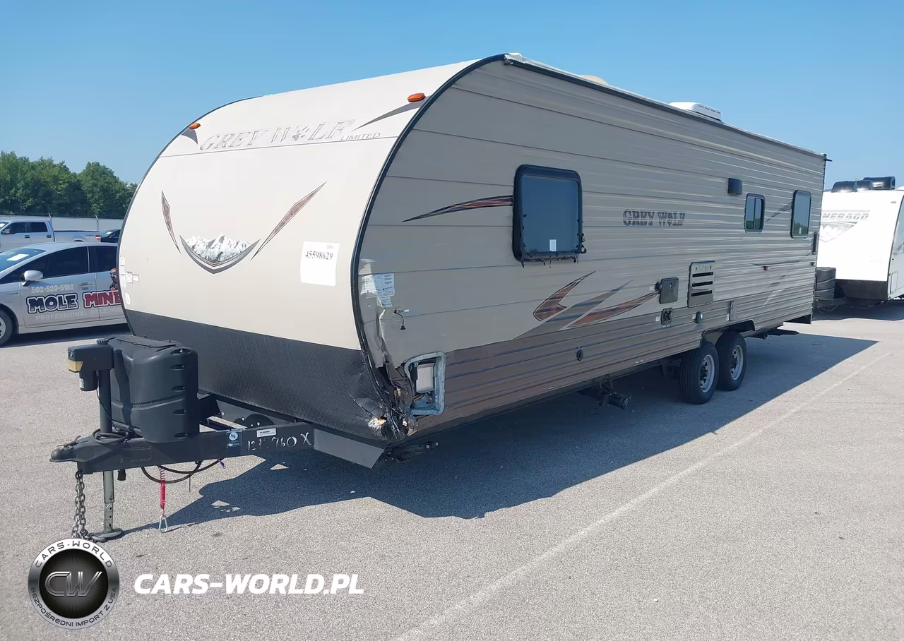 2017 Forest River Grey Wolf Toyhauler Travel Trailer VIN:4X4TCKB2XHK039865 - 2