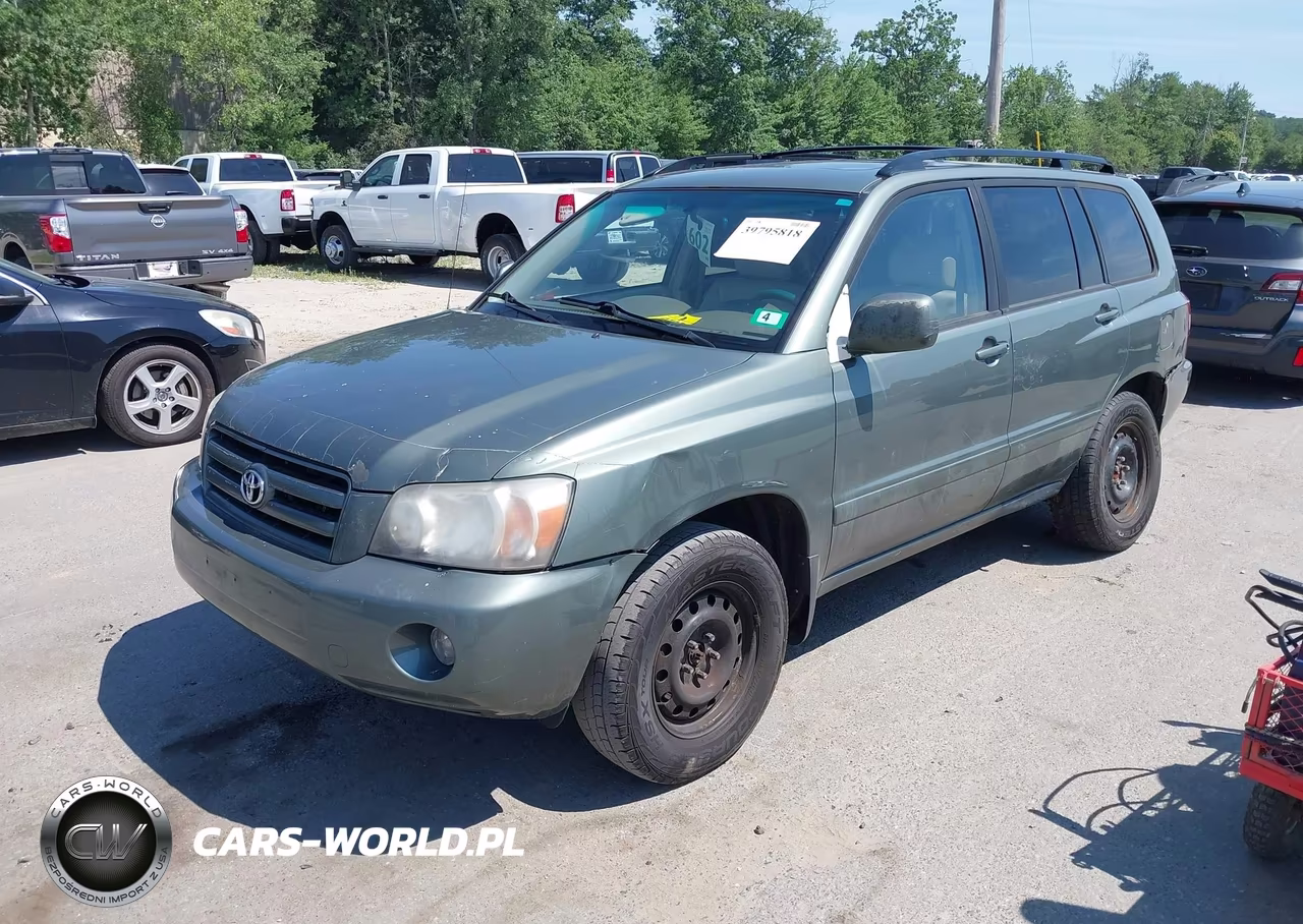 2005 Toyota Highlander V6 VIN:JTEEP21A950106342 - 2
