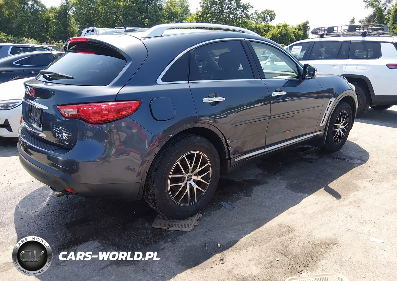 2009 Infiniti Fx35 VIN:JNRAS18W99M159070 - 4