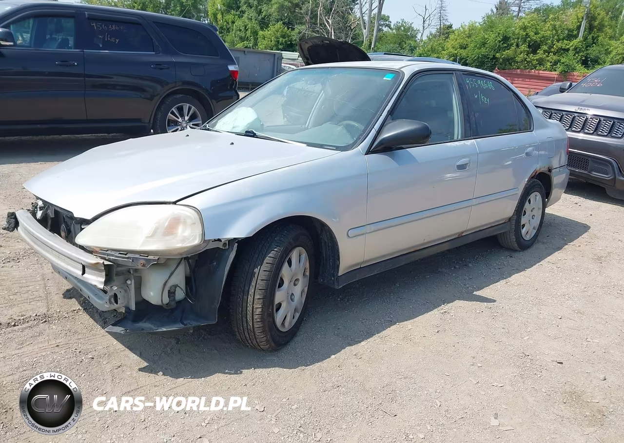 2000 Honda Civic Value Package VIN:2HGEJ6614YH550008 - 2