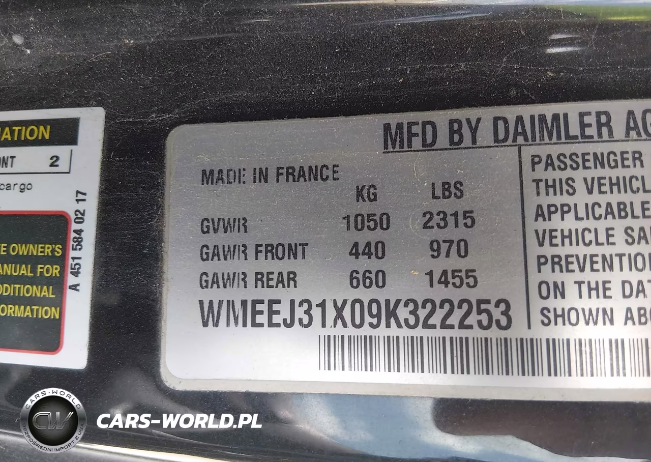 2009 Smart Fortwo Brabus-Passion-Pure VIN:WMEEJ31X09K322253 - 9