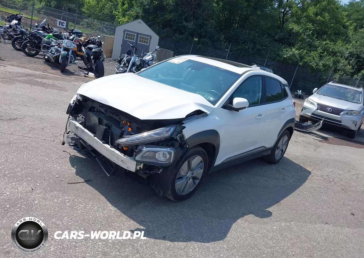 2021 Hyundai Kona Electric Ultimate VIN:KM8K53AG2MU129004 - 2