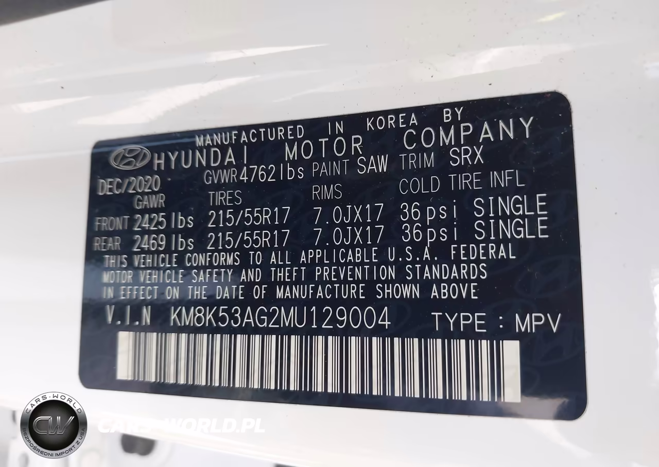 2021 Hyundai Kona Electric Ultimate VIN:KM8K53AG2MU129004 - 9