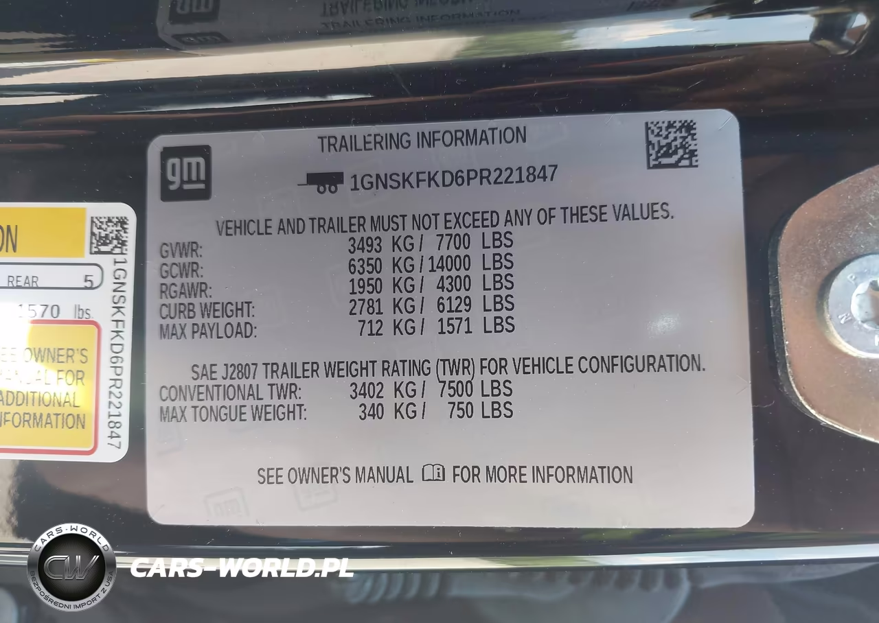 2023 Chevrolet Suburban 4Wd Premier VIN:1GNSKFKD6PR221847 - 9