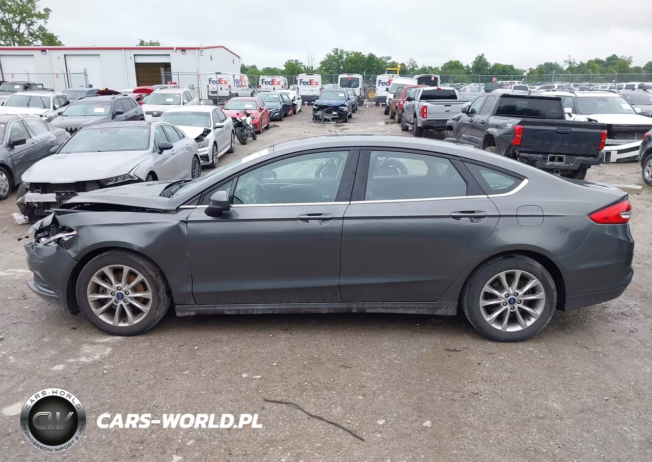 2017 Ford Fusion Se VIN:3FA6P0H72HR204033 - 14