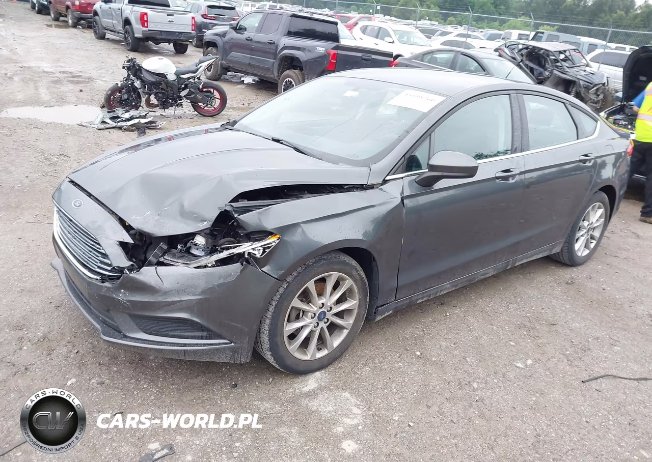 2017 Ford Fusion Se VIN:3FA6P0H72HR204033 - 2