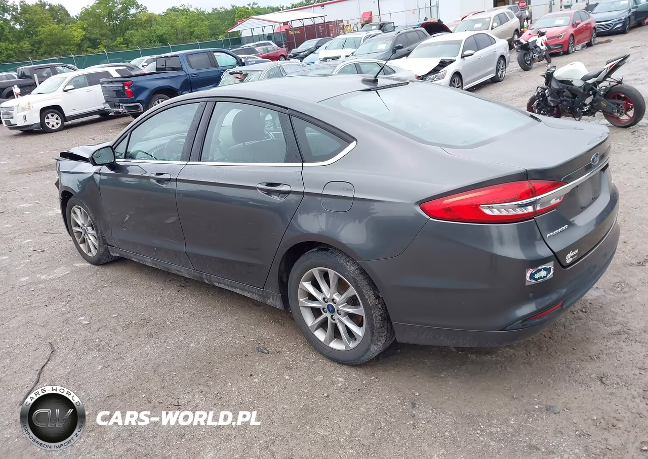 2017 Ford Fusion Se VIN:3FA6P0H72HR204033 - 3