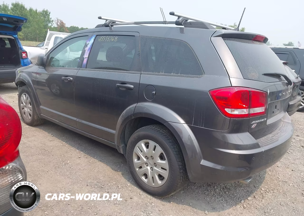 2018 Dodge Journey Se Awd VIN:3C4PDDAG6JT504501 - 3