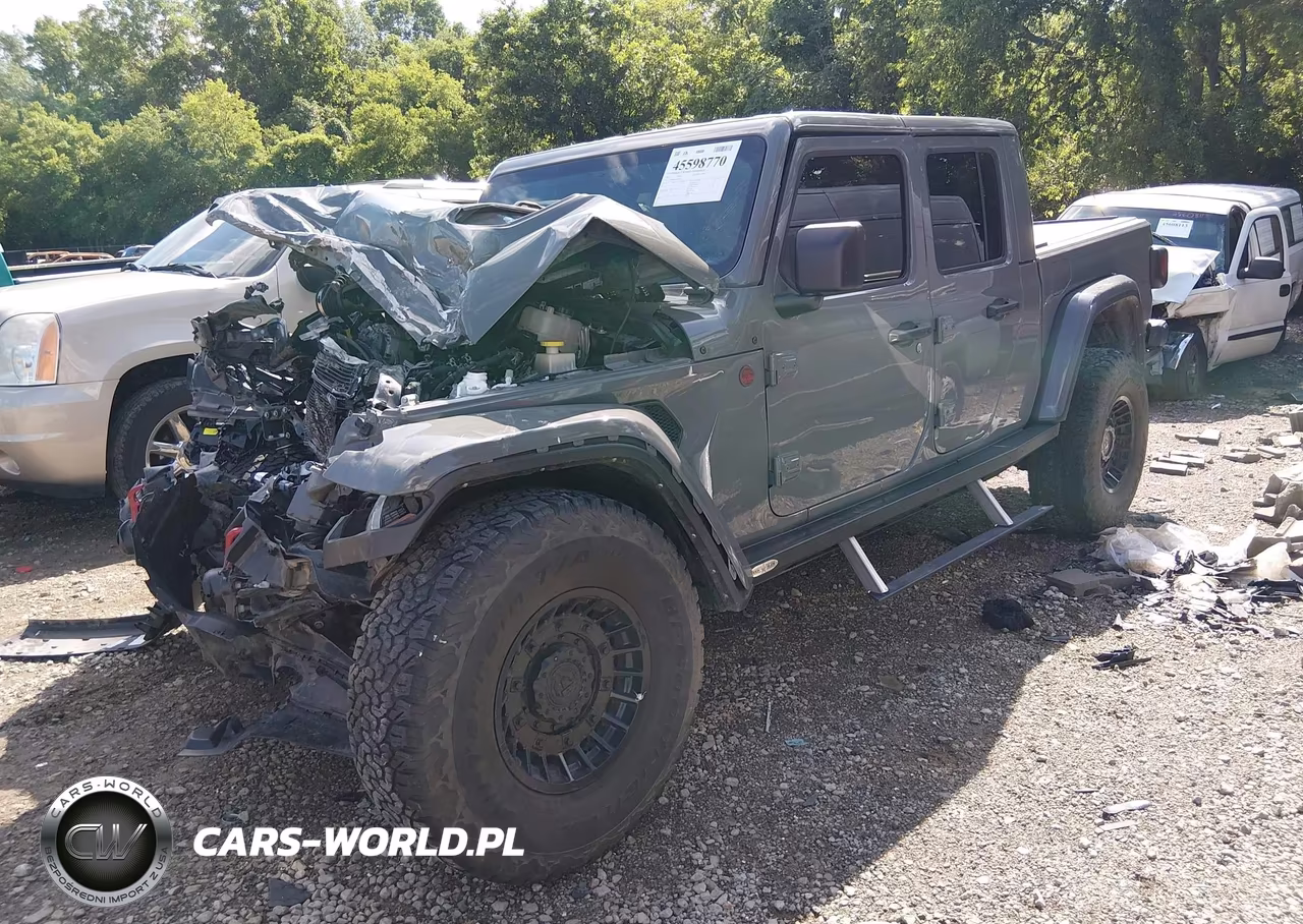 2021 Jeep Gladiator Rubicon 4X4 VIN:1C6JJTBG3ML616154 - 2