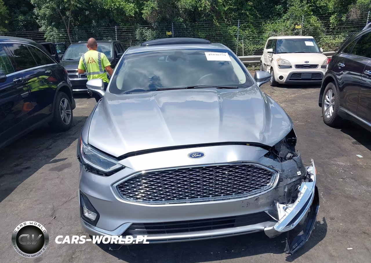 2020 Ford Fusion Titanium VIN:3FA6P0D91LR199567 - 12