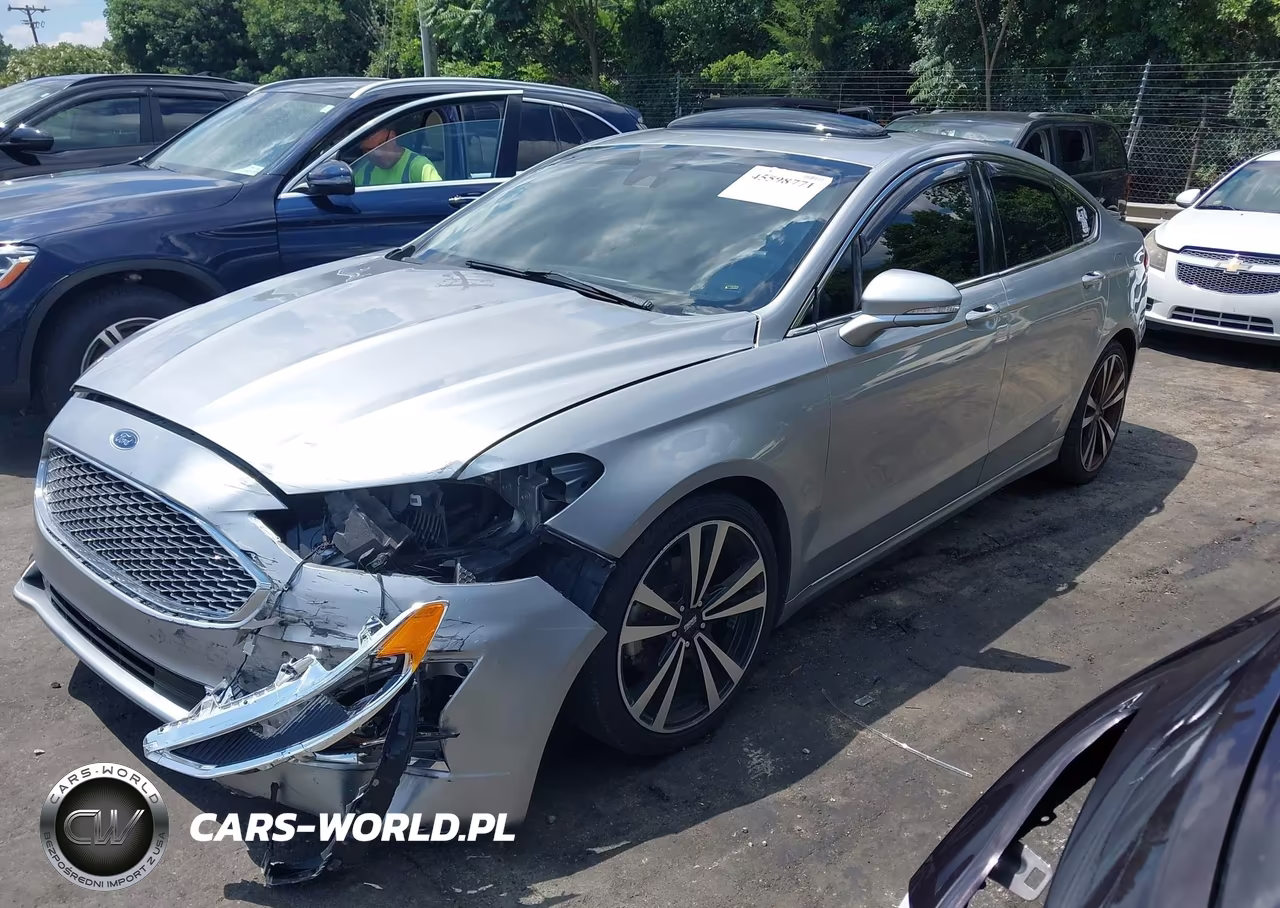 2020 Ford Fusion Titanium VIN:3FA6P0D91LR199567 - 2