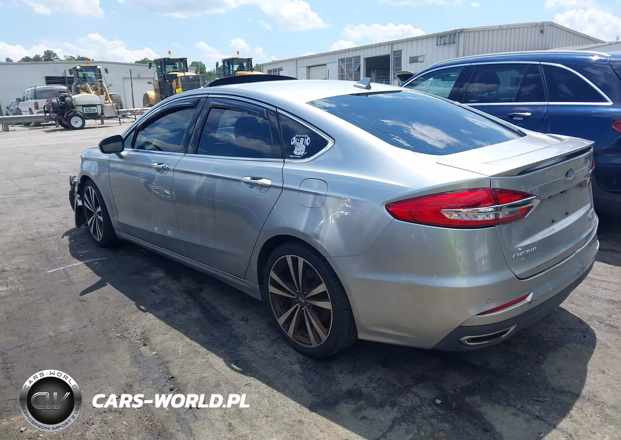 2020 Ford Fusion Titanium VIN:3FA6P0D91LR199567 - 3