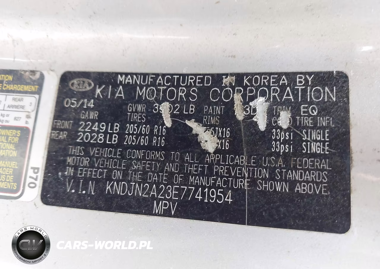 2014 Kia Soul VIN:KNDJN2A23E7741954 - 9