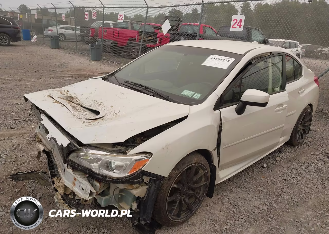 2017 Subaru Wrx VIN:JF1VA1B63H9838868 - 2
