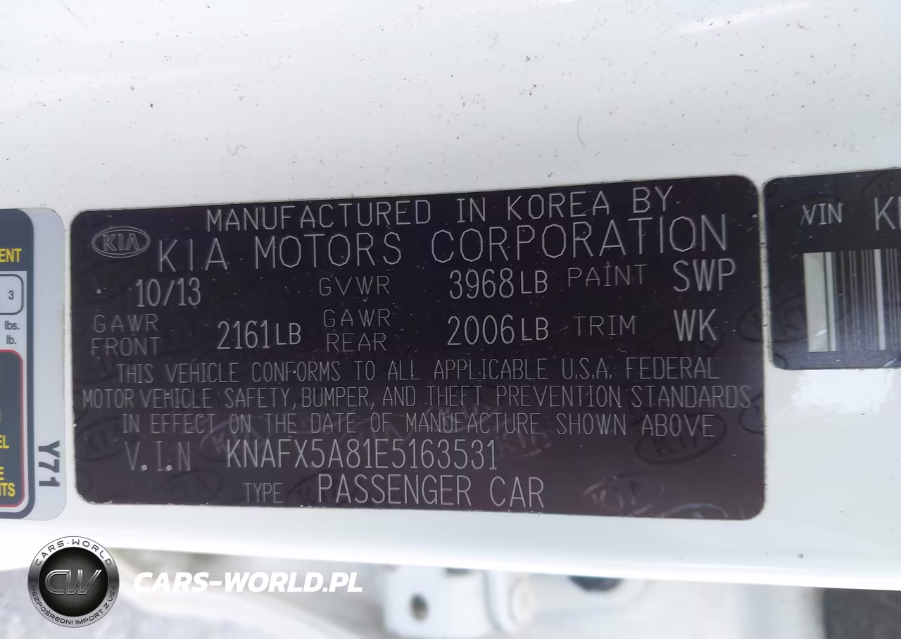 2014 Kia Forte Ex VIN:KNAFX5A81E5163531 - 9