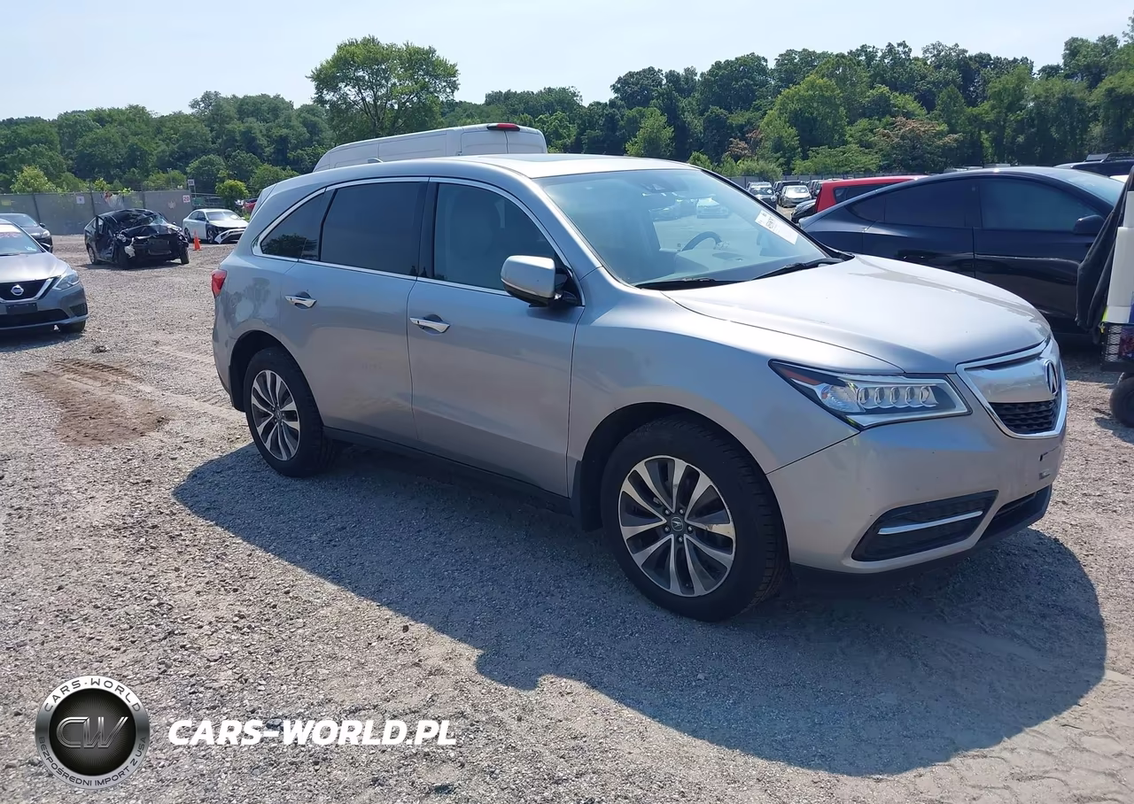 2016 Acura Mdx Technology Acurawatch Plus Packages-Technology Package – zdjęcie 1 z 16