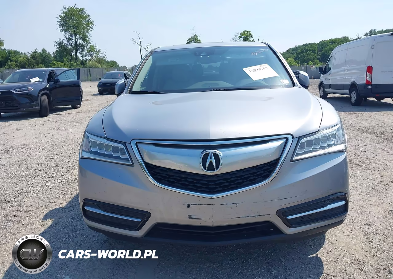 2016 Acura Mdx Technology Acurawatch Plus Packages-Technology Package VIN:5FRYD4H44GB029680 - 12