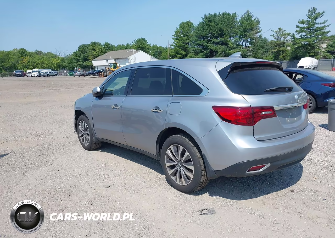 2016 Acura Mdx Technology Acurawatch Plus Packages-Technology Package VIN:5FRYD4H44GB029680 - 3