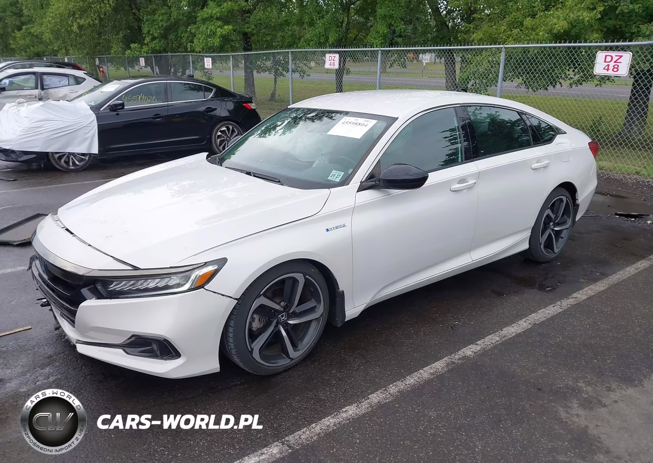 2022 Honda Accord Hybrid Sport VIN:1HGCV3F28NA013168 - 2