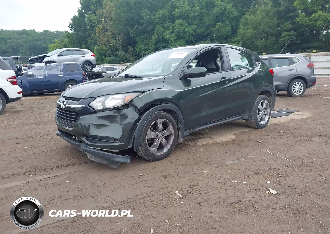 2018 Honda Hr-V Lx VIN:3CZRU5H34JM706758 - 2