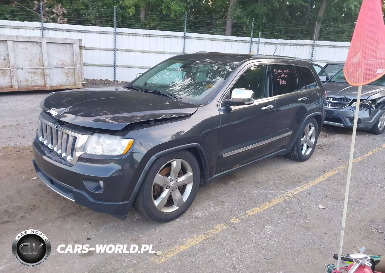 2011 Jeep Grand Cherokee Overland VIN:1J4RR6GT8BC607839 - 2