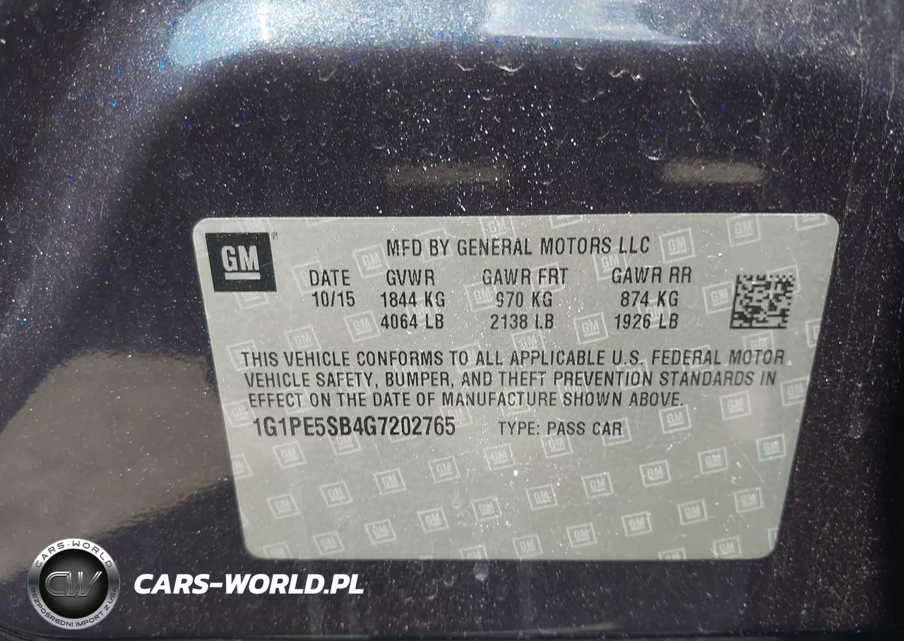 2016 Chevrolet Cruze Limited 1Lt Auto VIN:1G1PE5SB4G7202765 - 9