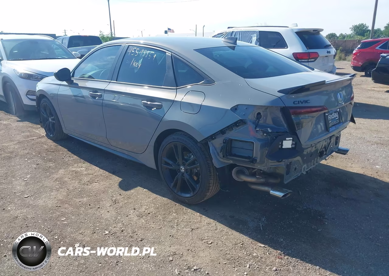 2026 Honda Civic Si Sedan VIN:2HGFE1E58TH478786 - 3